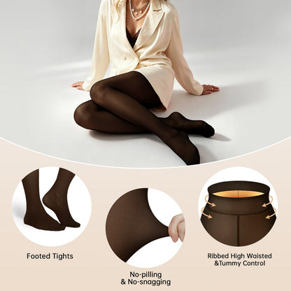 Flawless Illusion Fleece Lined Tights