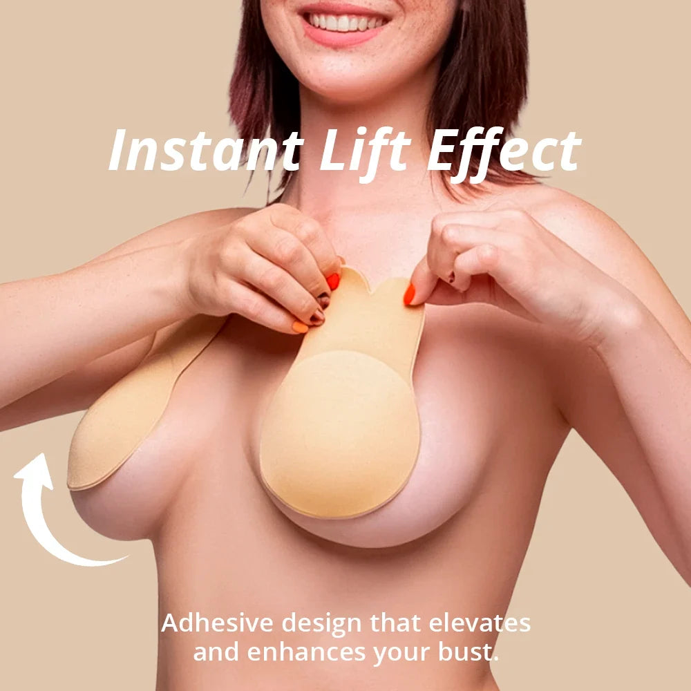 Adhesive Silicone Bra