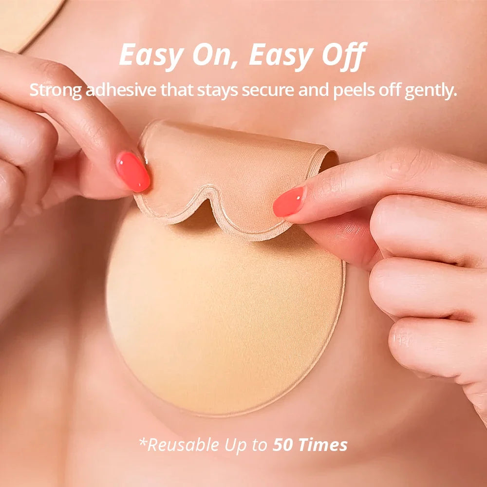 Adhesive Silicone Bra