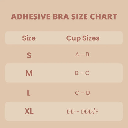 Adhesive Silicone Bra