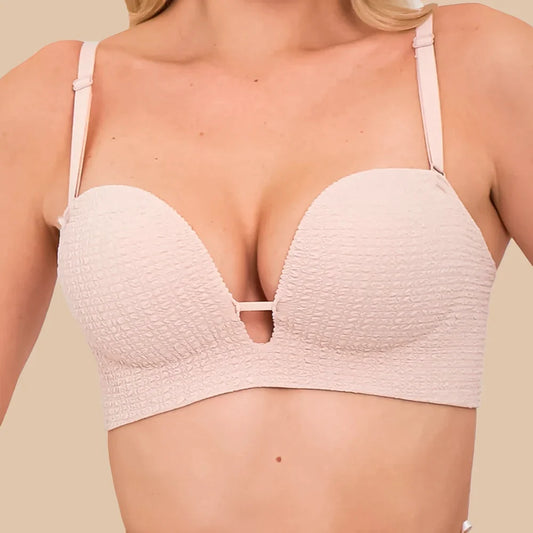 Push-Up Bra with Removable Straps