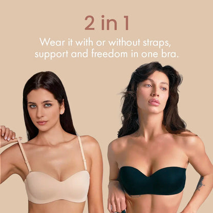 Bra with Removable Straps