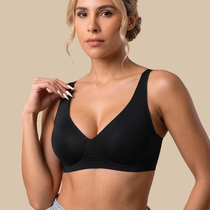 Deep V Jelly Bra No Underwire