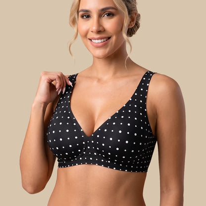 Deep V Jelly Bra No Underwire