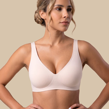 Deep V Jelly Bra No Underwire
